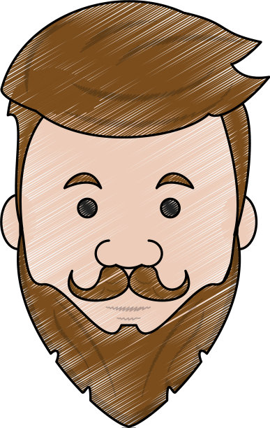 潮人的脸卡通图片下载