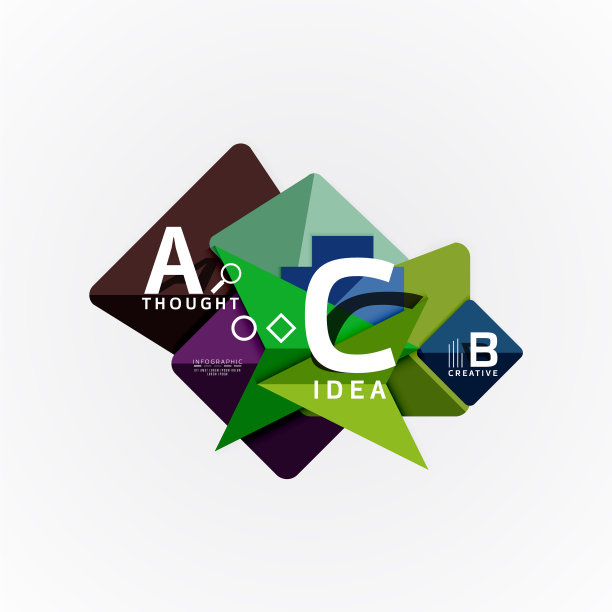 信息图表选项横幅纸样式图片下载