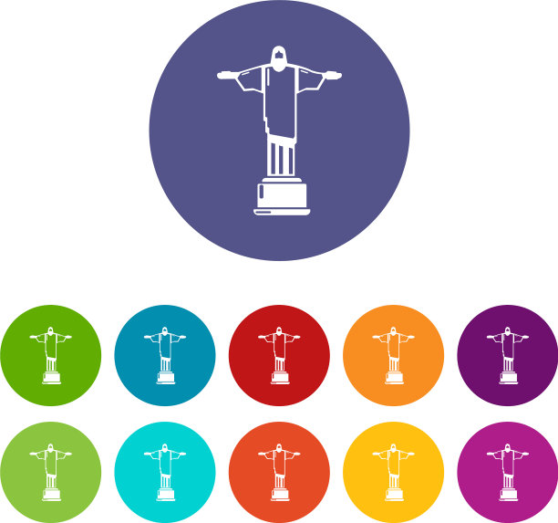 Cristo reentor图标设置颜色图片下载