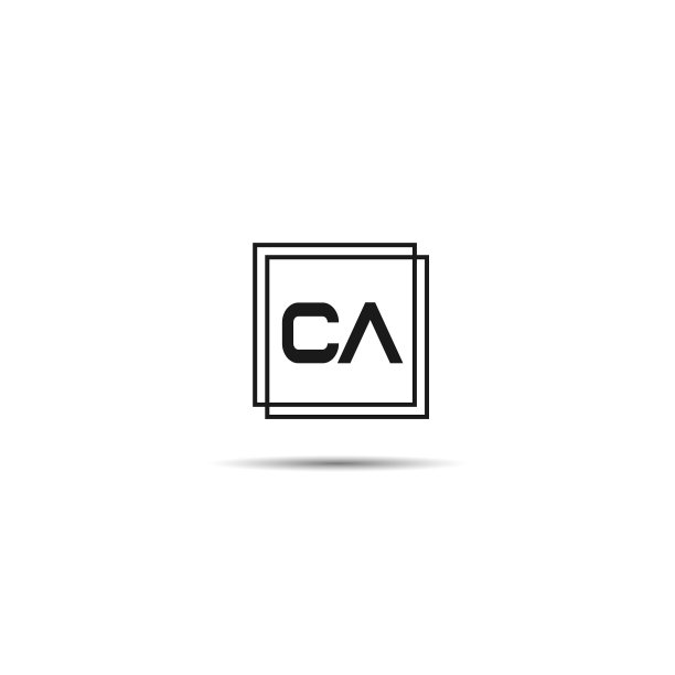 首字母CA标志模板设计图片下载