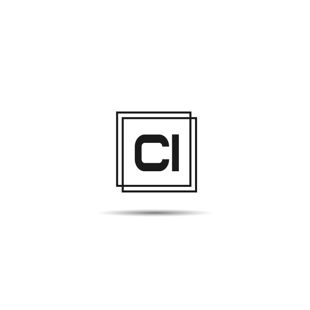 字母CI标志模板设计图片下载