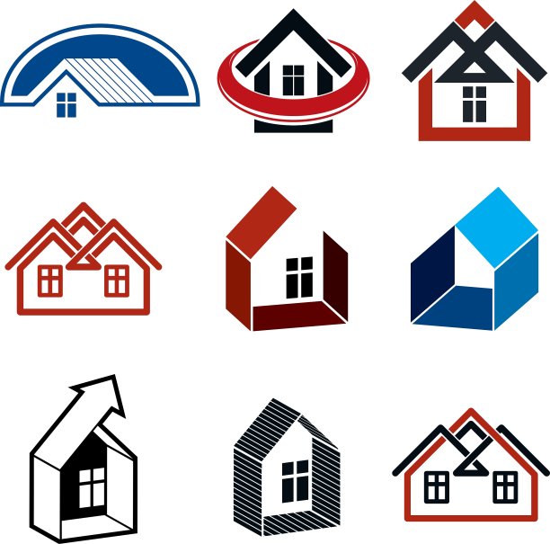 房地产行业简单住宅的增长趋势图片下载