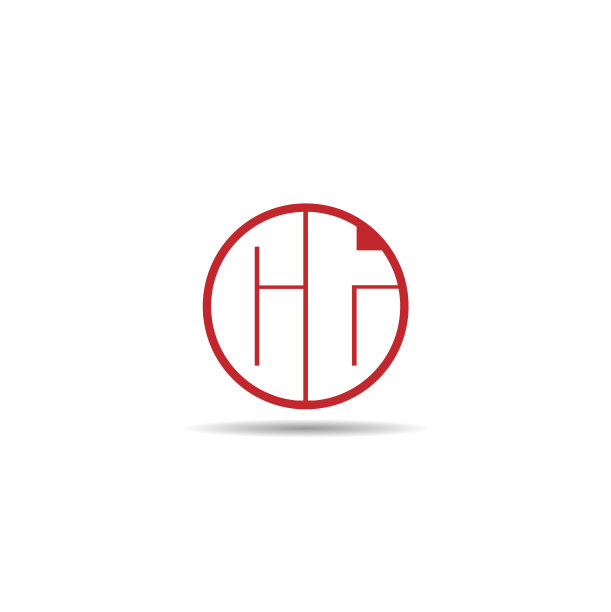 CT字母Logo模板设计图片下载
