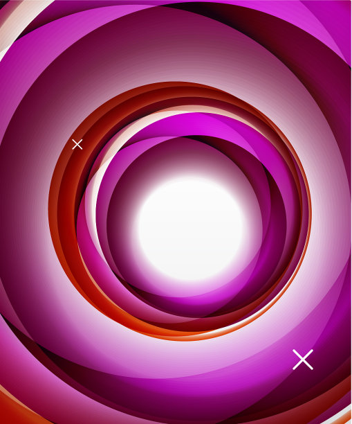 透明色波线抽象图片下载