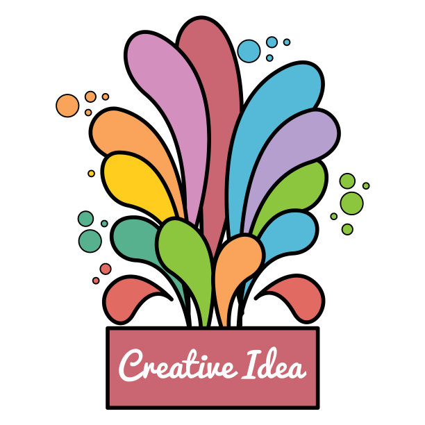 飞溅流创意图片下载