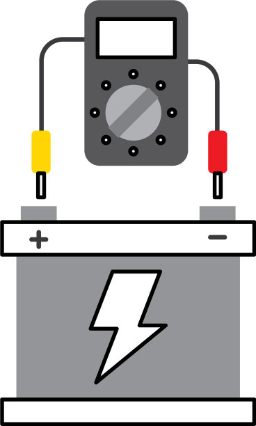汽车蓄电池带电气测试装置图片下载