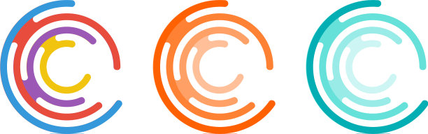 模板迷宫圆形图表颜色信息图图片下载