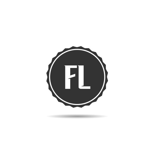 首字母fl标志模板设计图片下载
