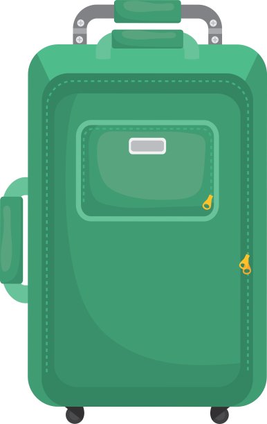 旅行手提箱孤立图片下载