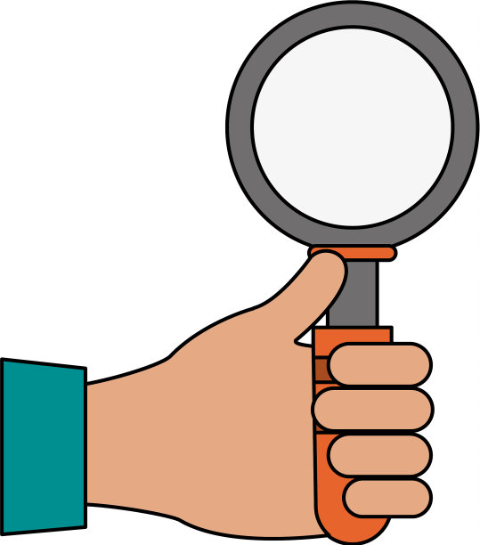 放大镜图标图片下载