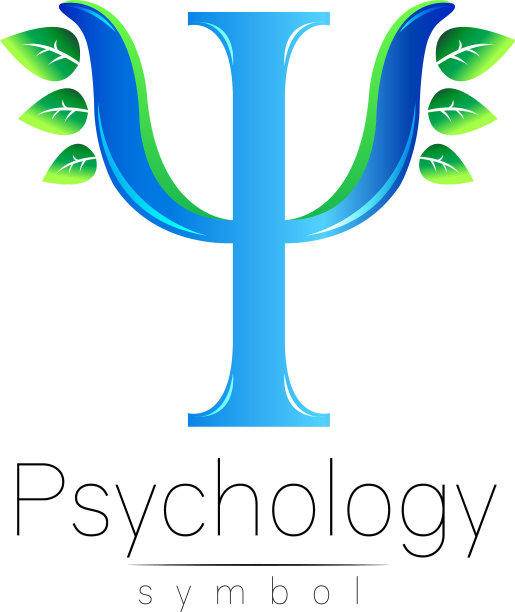 现代心理学标志psi创意风格图片下载