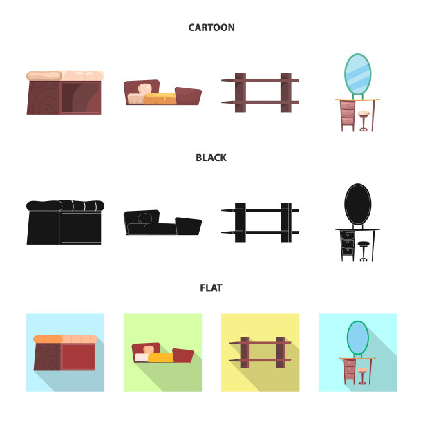 家具及公寓标识设计图片下载