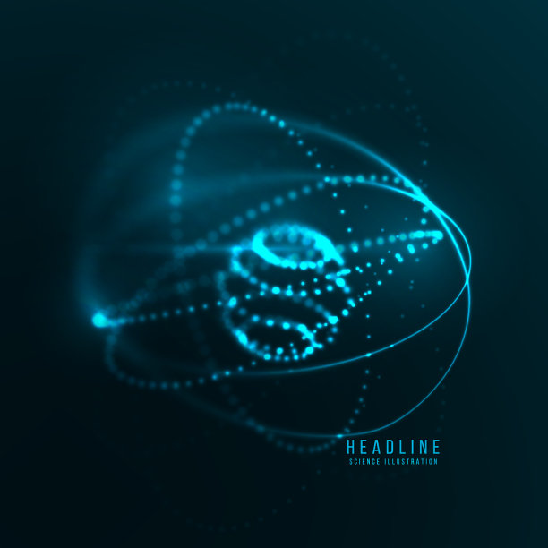 抽象的未来物体hud元素图片下载