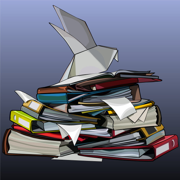 用纸画了一大堆文件夹图片下载