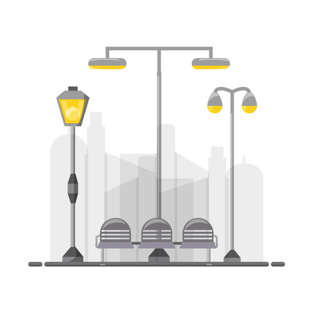 城市元素设计图片下载