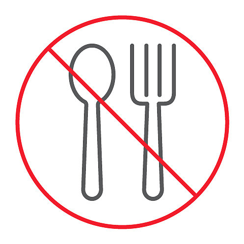禁止饮食标志图片下载