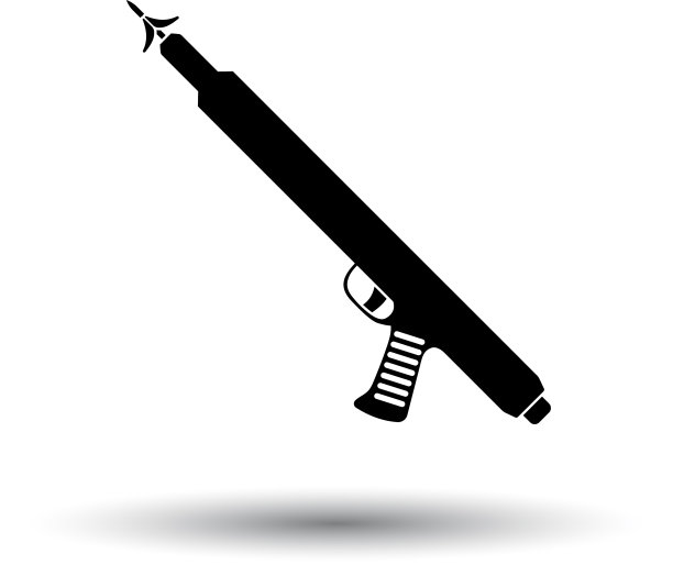 钓鱼矛枪的图标图片下载