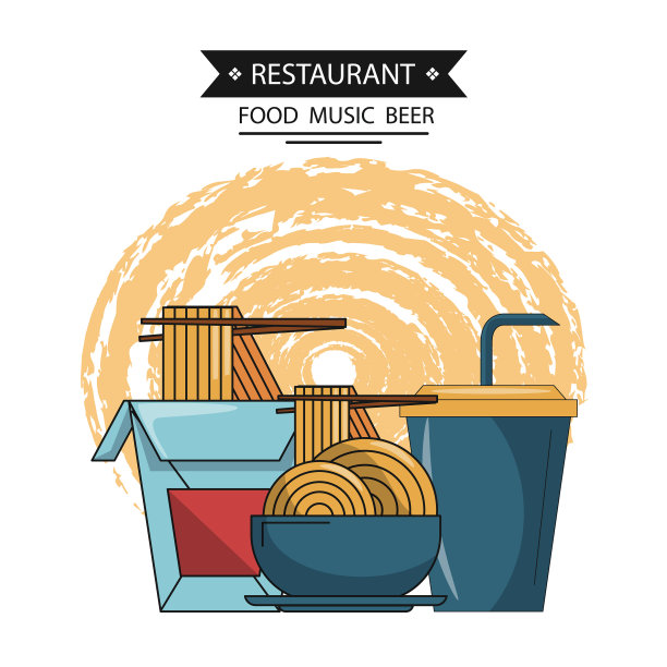 餐厅餐饮设计图片下载