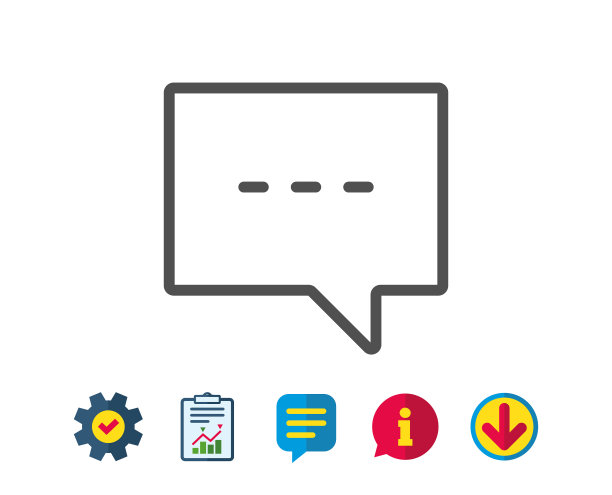 聊天线图标语音气泡标志图片下载