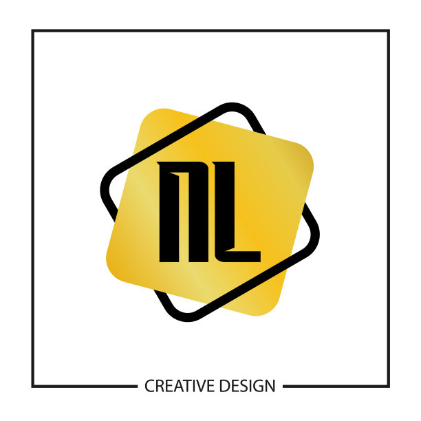 字母NL logo模板设计图片下载