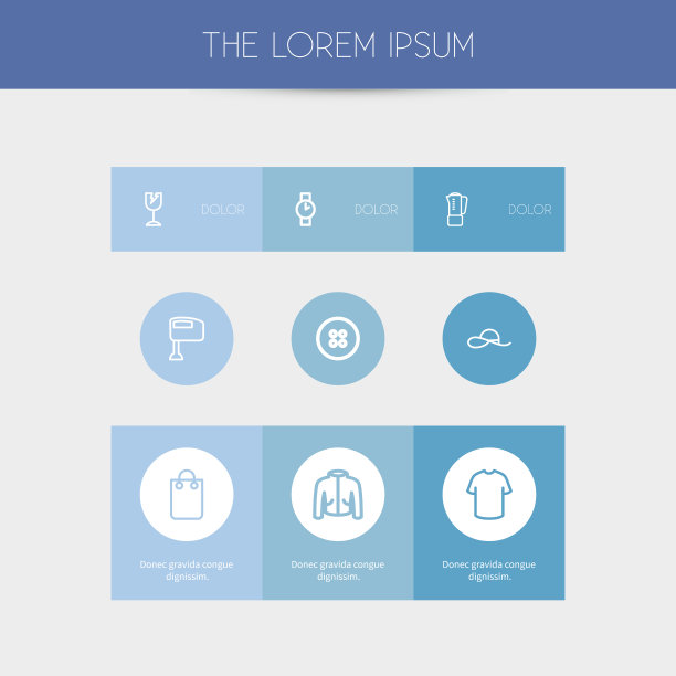 一套9可编辑的业务大纲图标包括图片下载