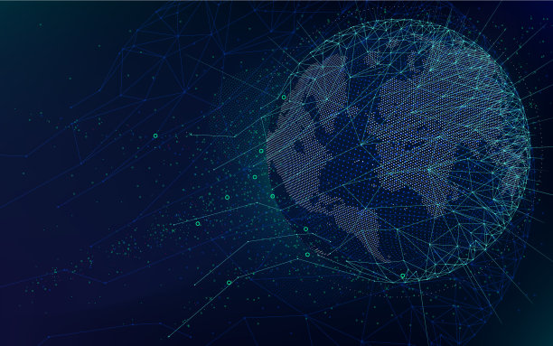 科幻未来科技全球网络图片下载