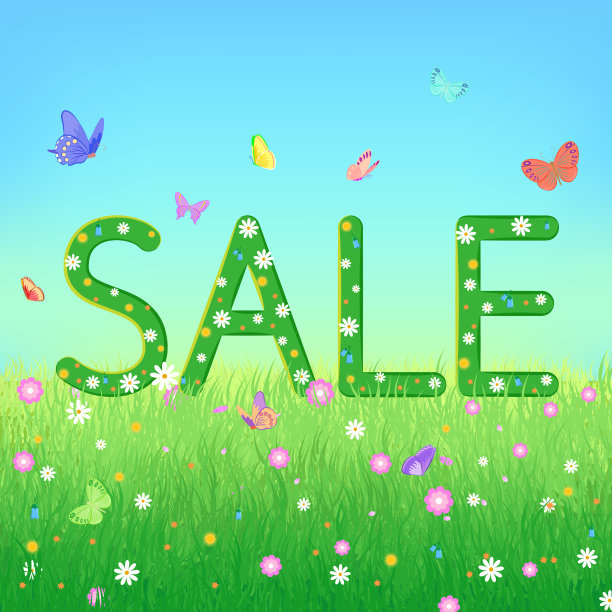 夏季季末促销或清仓概念图片下载