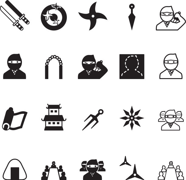 忍者图标设置图片下载