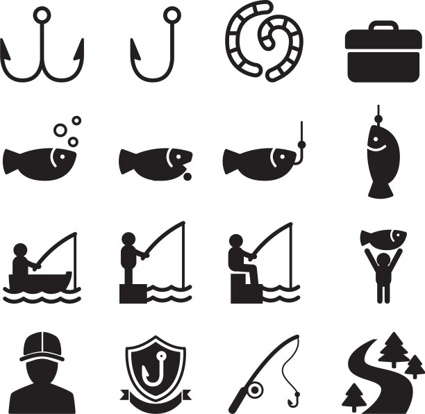 钓鱼图标设置图片下载