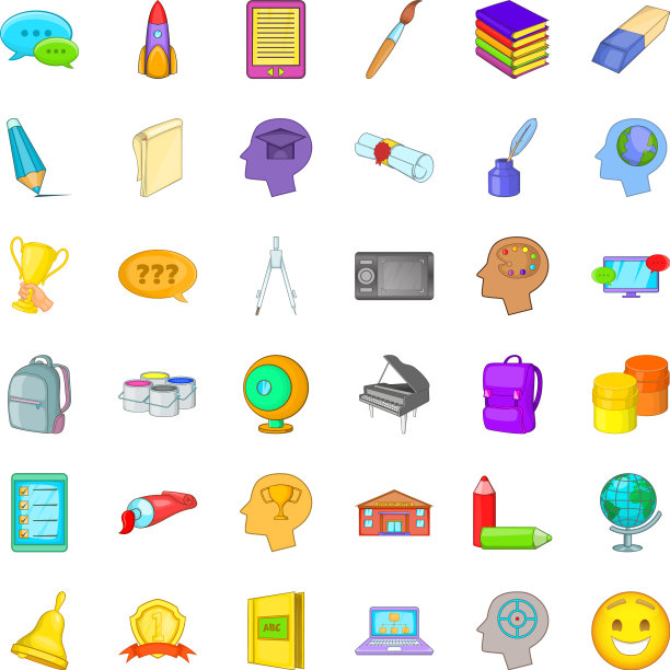 快速访问图标设置卡通风格图片下载