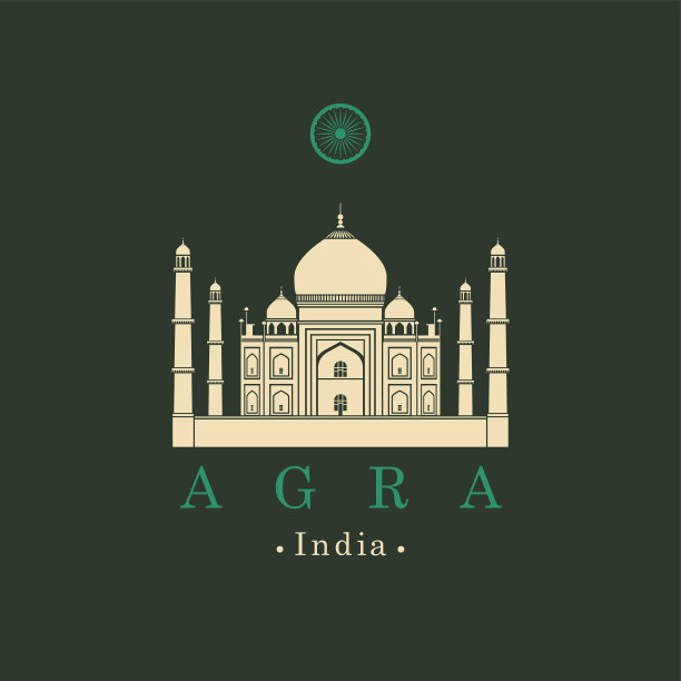 想象一下阿格拉的印度泰姬陵图片下载