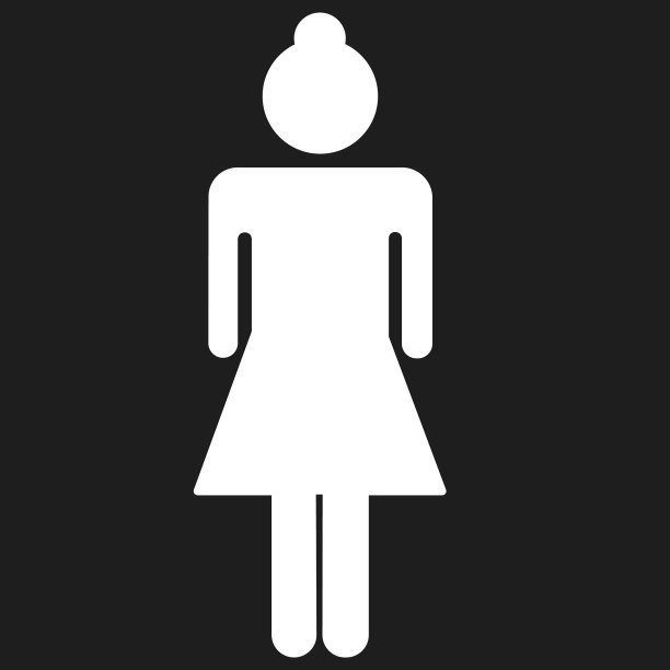 女人的图标图片下载