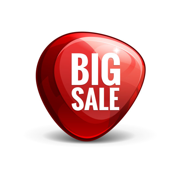 闪亮的光泽红色3d横幅图片下载