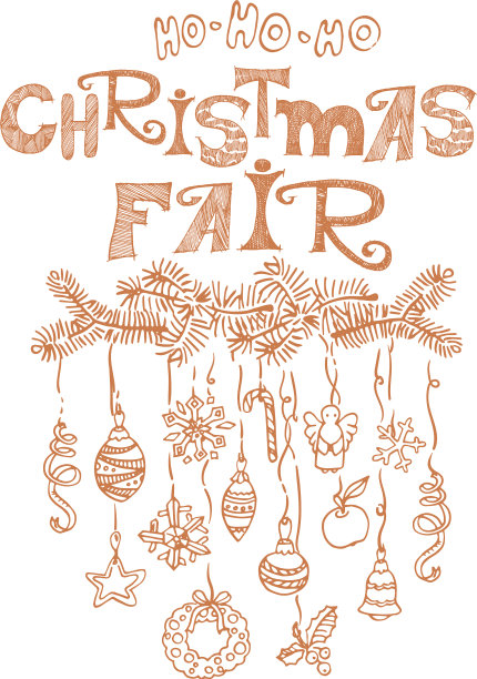 圣诞集市公告海报图片下载