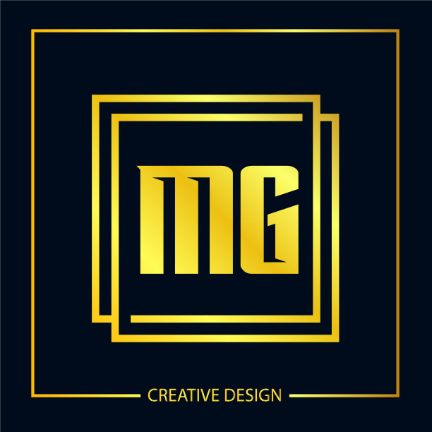 首字母mg标志模板设计图片下载