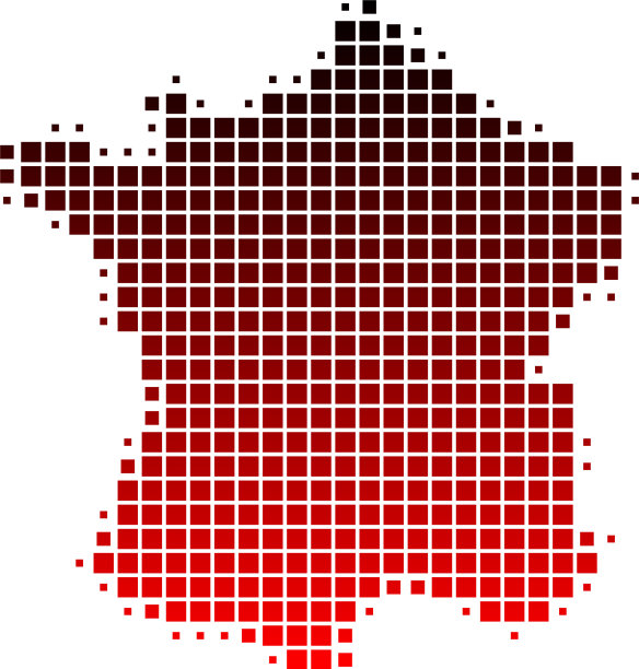 法国的地图图片下载