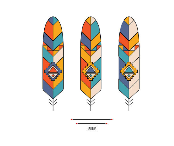 民族的羽毛图片下载