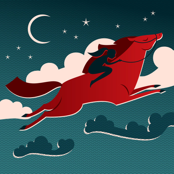 野马的作文图片下载