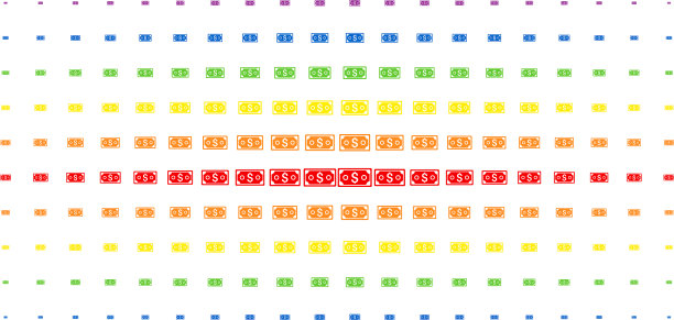 美元钞票谱网半色调图片下载