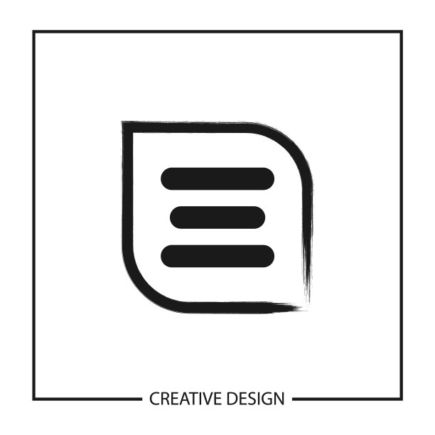 字母E logo模板设计图片下载