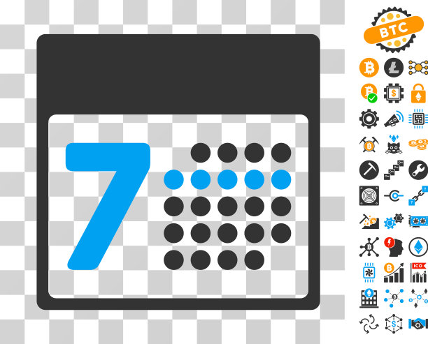 日历周图标与奖金图片下载