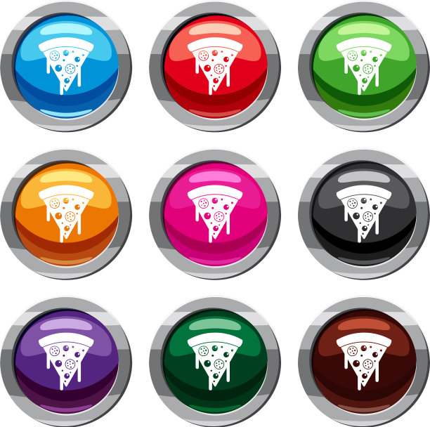 腊肠芝士披萨9套图片下载