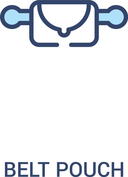 带袋概念2彩色图标简单线条图片下载