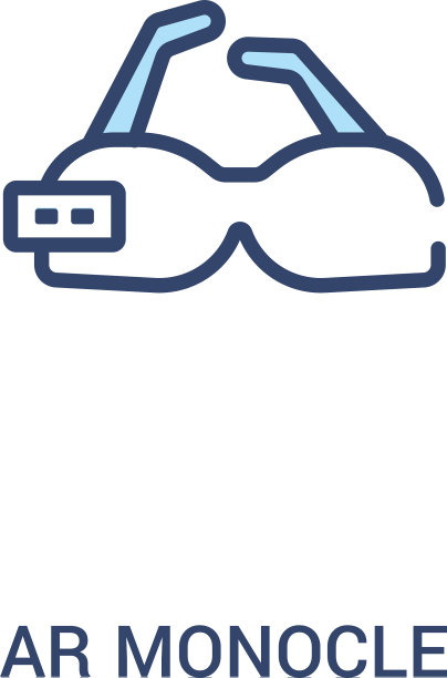 Ar单片概念2彩色图标简单线条图片下载