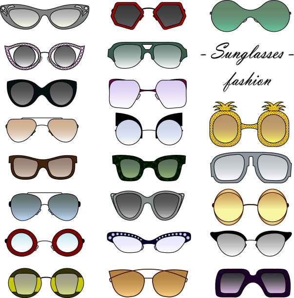 一组用于设计的元素集合图片下载