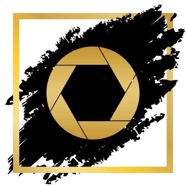 照片标志金色图标在图片下载