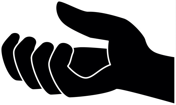 手接隔离图标图片下载