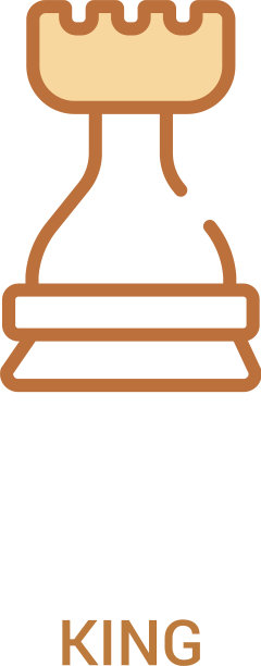 王概念2彩色图标简单线条元素图片下载