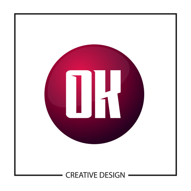logo模板设计首字母ok图片下载