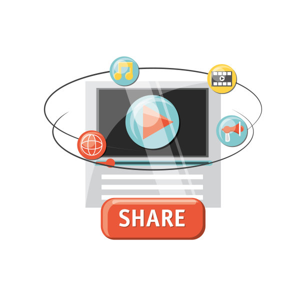 病毒性内容设计图片下载